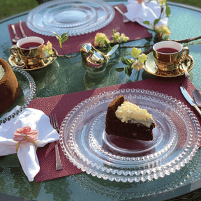 Prato Cristal De Chumbo Pearl 28cm