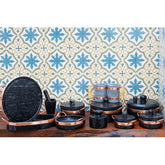 Jogo de Panelas Pedra Sabão Premium Exclusivo 11 peças